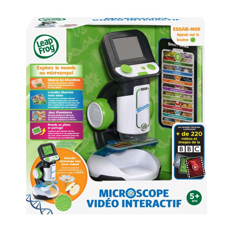 LeapFrog Microscope Vidéo interactif - Édition française