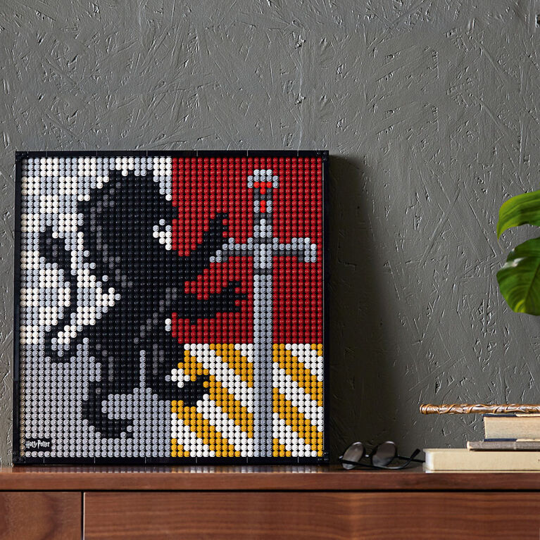 LEGO ART Harry Potter Les blasons de Poudlard 31201 (4249 pièces)