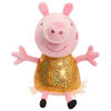 Peluche à Grains Peppa Pig de 20 cm (8 pouces) Hollywood Peppa, Petit Animal en Peluche Très Doux A Câliner