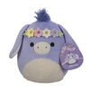 Squishmallows 7.5" Easter - Milanda Periwinkle Donkey