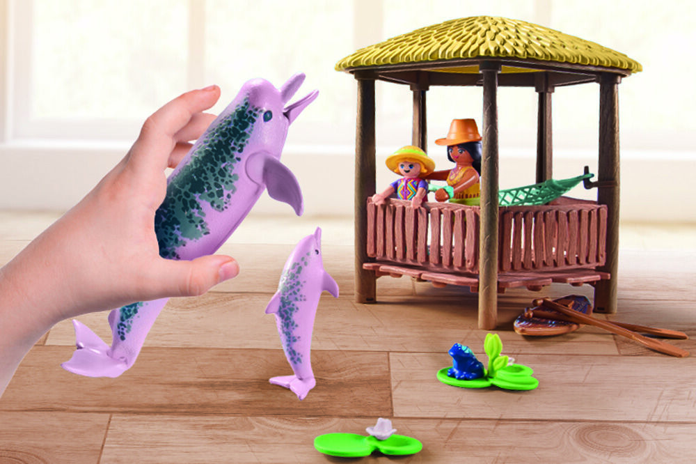Playmobil dolphin pool 2025