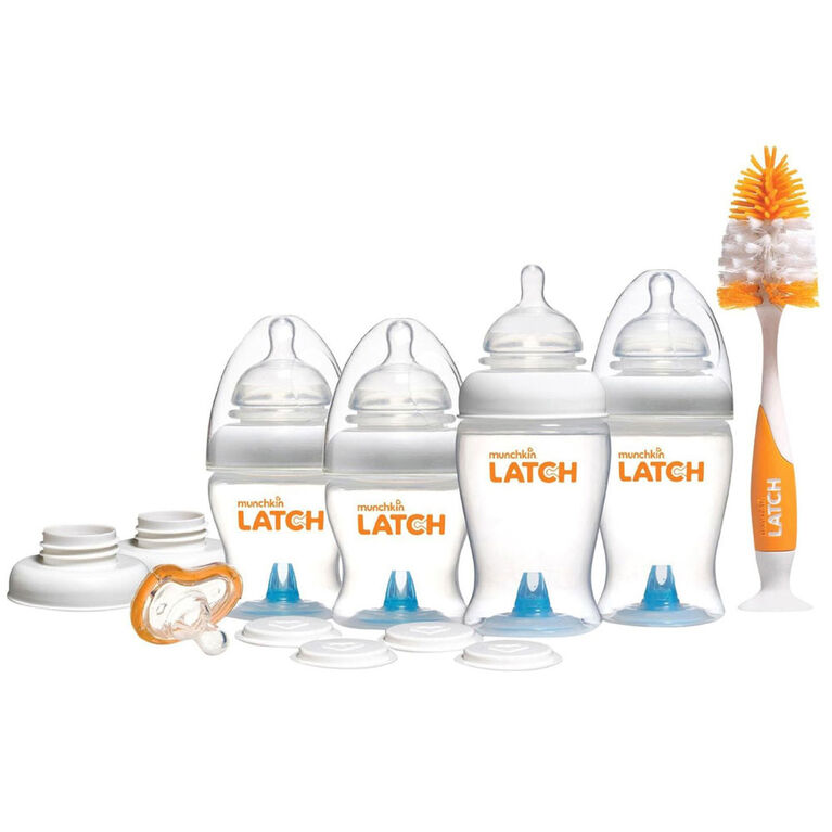 Munchkin - LATCH Newborn Bottle Starter Set - 12-Piece