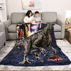 Couverture Surdimensionnée Polaire Jurassic Park pour Enfants (60 "x90")