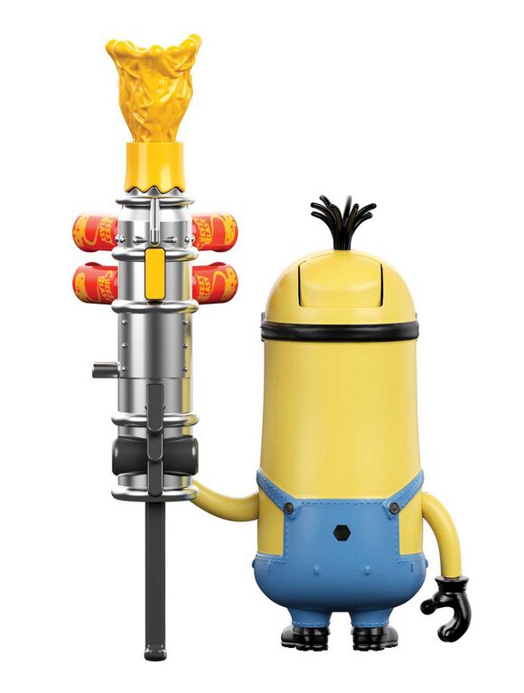 Minions - Figurine D'Action - Kevin Pistolet à fromage