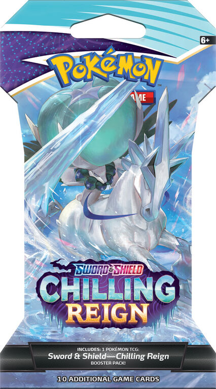 Booster et protège-cartes Épée et Bouclier " Règne de Glace " Pokémon