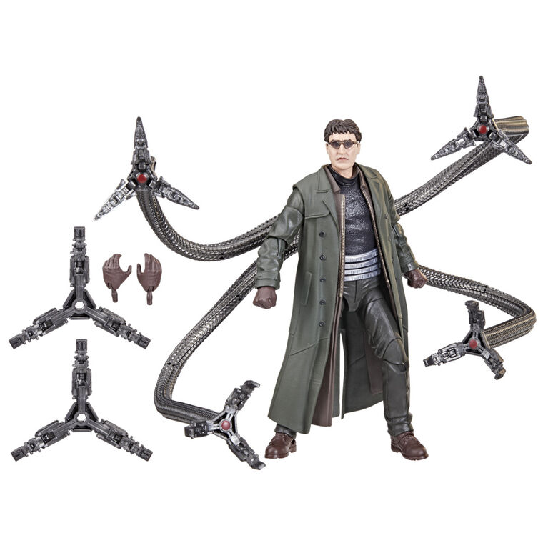 Hasbro Marvel Legends Series Doc Ock, Spider-Man: No Way Home Marvel Legends Action Figures, 6 Inch