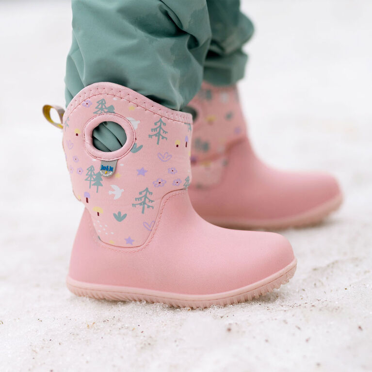 Bottes L&eacute;g&egrave;res Imperm&eacute;ables pour Enfants | For&ecirc;t Rose - 9 Tout-Petit