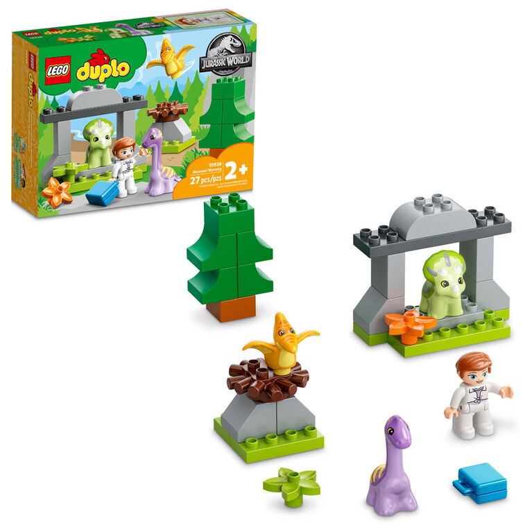 LEGO DUPLO Jurassic World Dinosaur Nursery 10938 Building Toy (27 Pieces)