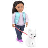 Our Generation, Cassie, 18-inch Doll & Pet Set