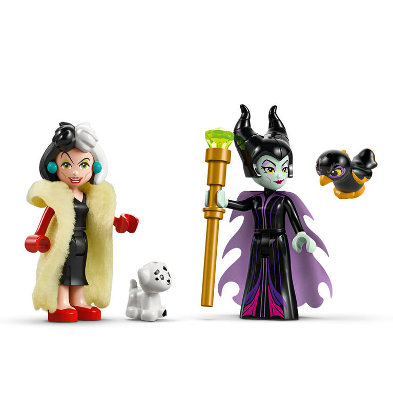 LEGO Disney Villains Maleficent's and Cruella De Vil's Dresses Kids Toy for Kids Ages 9+ - 43262