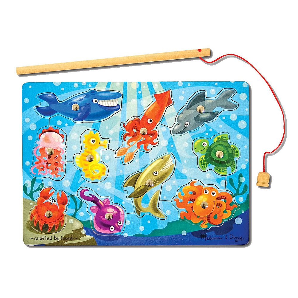 Melissa Doug Fishing Magnetic Puzzle Game