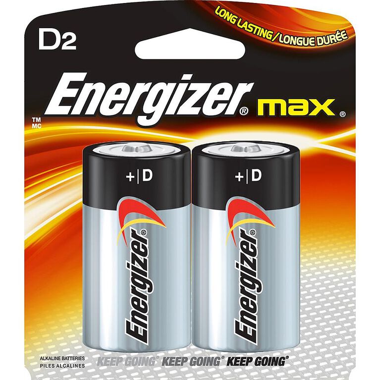 Energizer Max D Batteries 2 Pack Toys R Us Canada