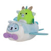 Mini peluche Squishville - Squishville Dexter en avion