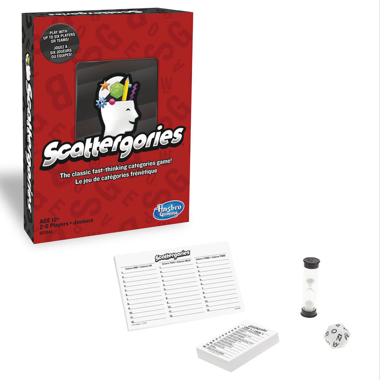 Hasbro Gaming - Scattergories - styles may vary