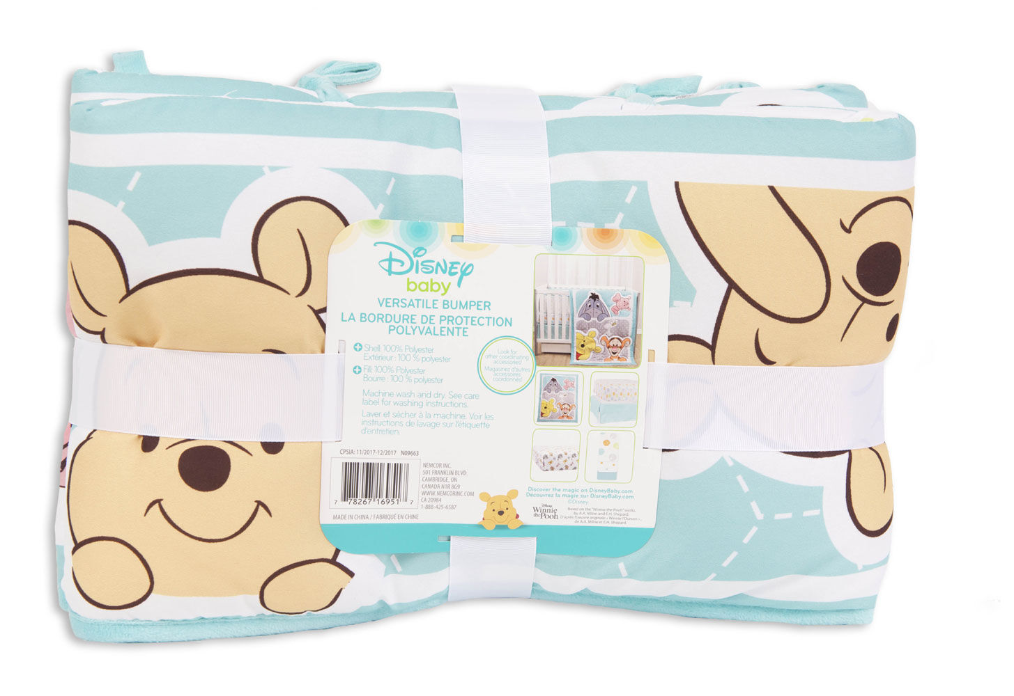 Winnie the pooh sales bumper pads