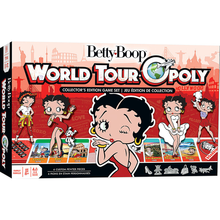 Masterpieces Puzzle Company Betty Boop Opoly Board Game