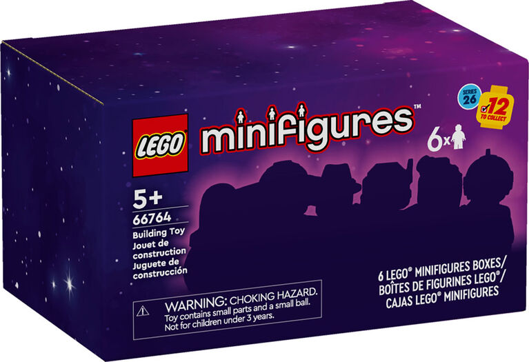 LEGO Minifigures Series 26 Space 6 Pack, Collectible Minifigure Space Toy, 66764