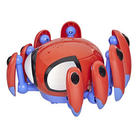 Marvel Spidey and His Amazing Friends, Trace-E Bot Araignée coureuse, jouet électronique activé par le son