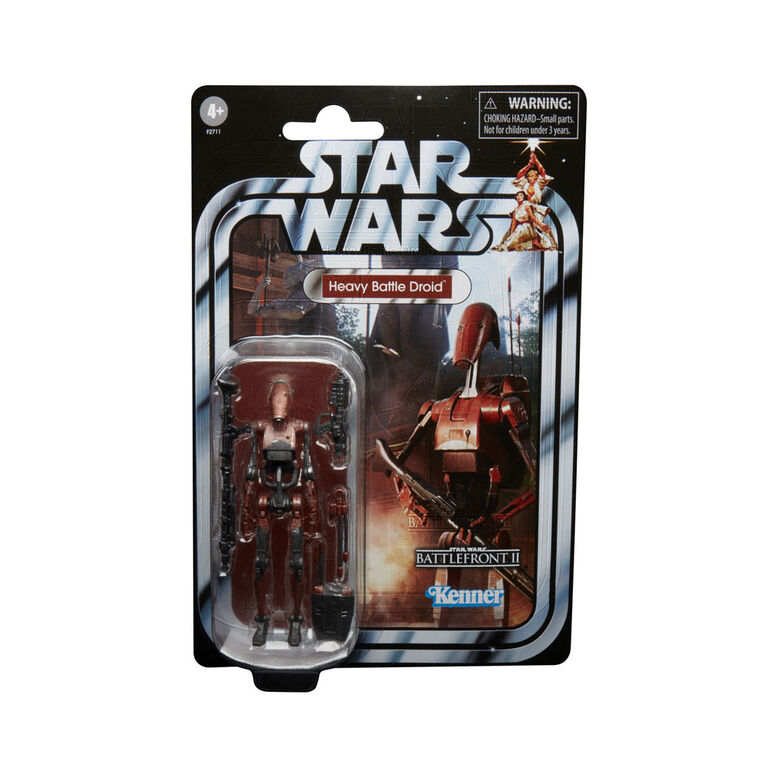 Star Wars The Vintage Collection Gaming Greats, figurine Heavy Battle Droid