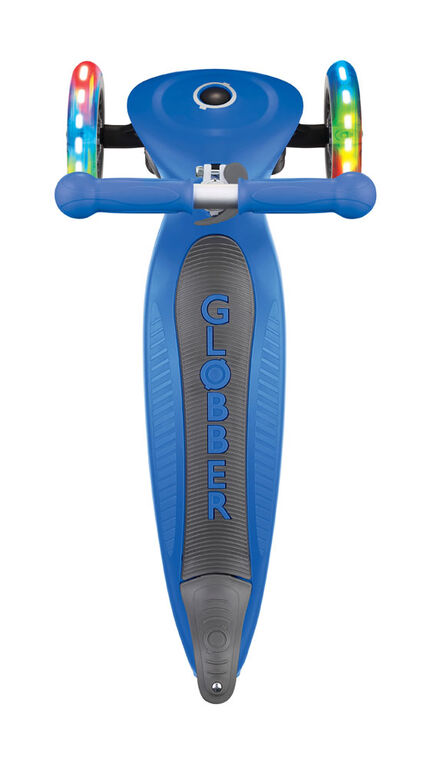 Primo Foldable Light-Up Scooter - Navy Blue