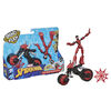 Marvel Bend and Flex, Flex Rider Spider-Man Action Figure Toy