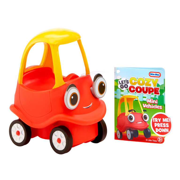 Let's Go Cozy Coupe- Cozy Mini Push and Play Vehicle