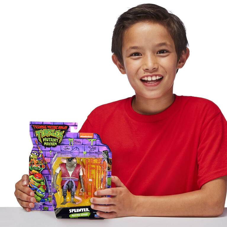 Teenage Mutant Ninja Turtles: Mutant Mayhem Splinter Basic Action Figure
