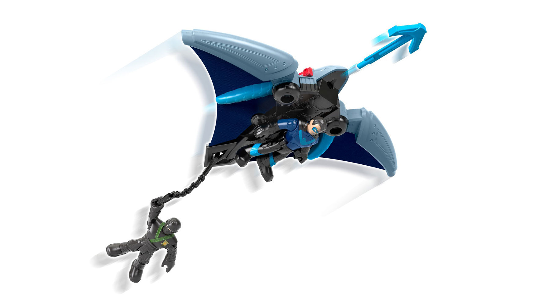 Imaginext ninja 2025 nightwing and glider