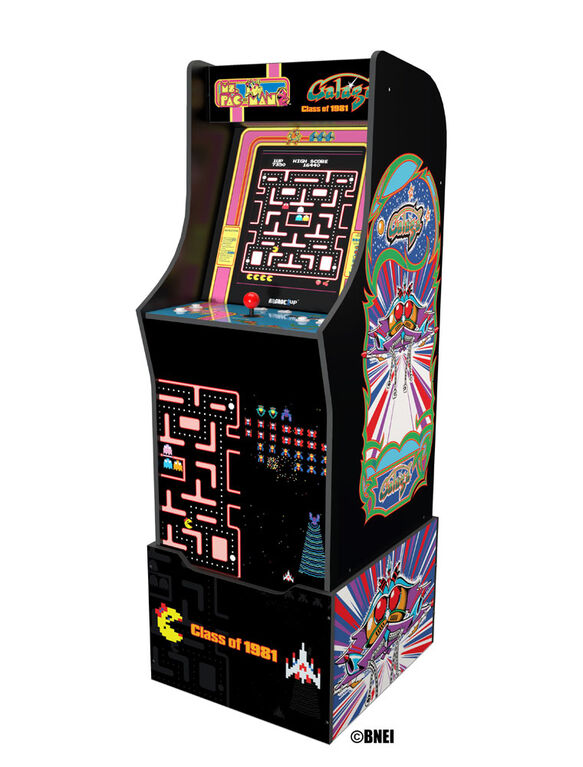 1Up Ms. Pac Man Galaga Split Class Of81''