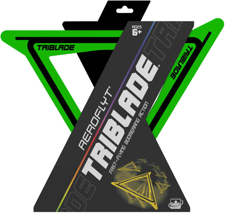 Goliath Sports: Aeroflyt Triblade - Disque volant (les couleurs peuvent varier) - Édition anglaise