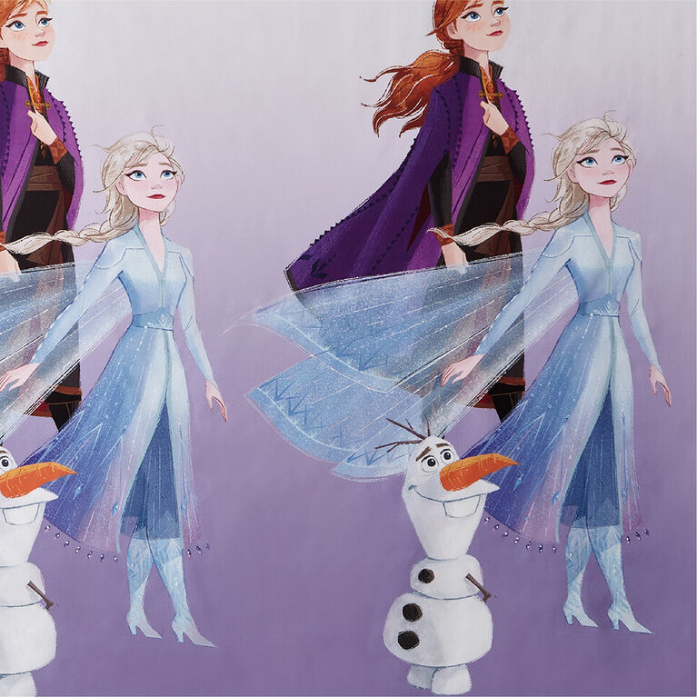 Rideaux Disney Frozen pour Enfants, Ensemble de 2 Panneaux