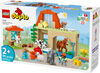 LEGO DUPLO Town Caring for Animals at the Farm Toy, Kids Learning Toy 10416
