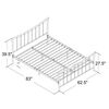 DHP - Bali Queen Metal Bed, Bronze