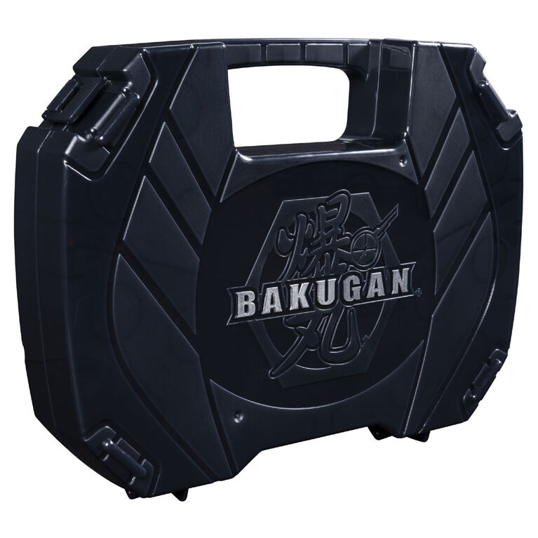 Bakugan, Mallette de rangement Baku-storage (noire) pour créatures Bakugan à collectionner.