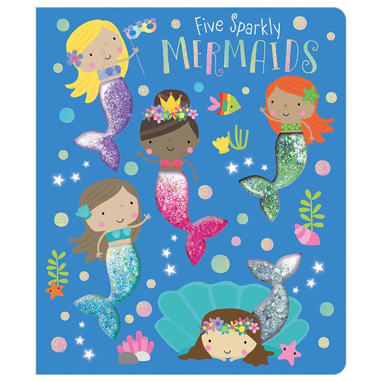 Five Sparkly Mermaids - English Edition