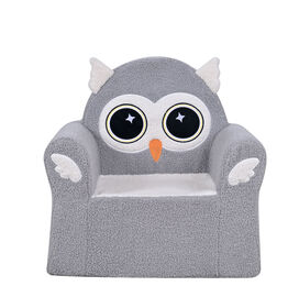 Little Loungers Kids Plush Chair - Owl