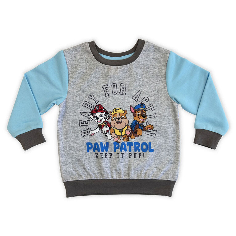 Paw Patrol Crewneck - Grey Mix 3T