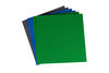 Strictly Briks - Flat Bottom Baseplates - 10" x 10" - 32 x 32 pegs - 6 Baseplates - Blue, Gray, Green