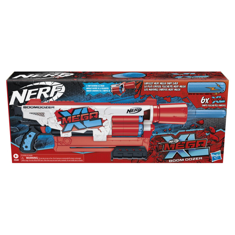 Nerf Mega XL Boom Dozer Blaster, Largest Nerf Mega Darts Ever