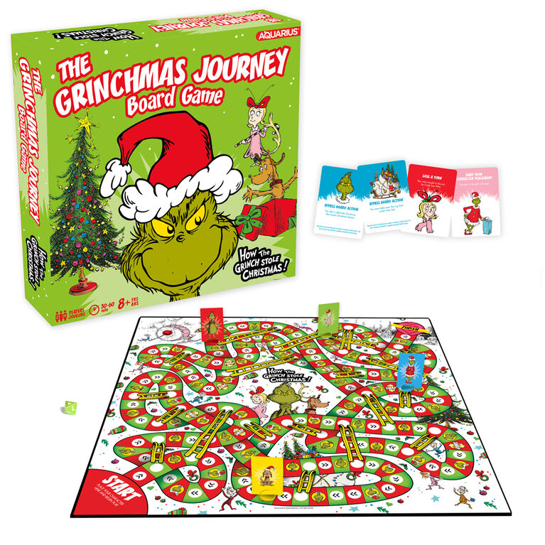 The Grinch Christmas Journey Board Game - English Edition