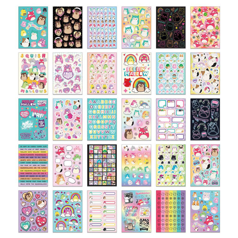 Squish 1000+ Sticker Book