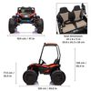 Voltz Toys UTV with Removable Canopy and Remote, Red