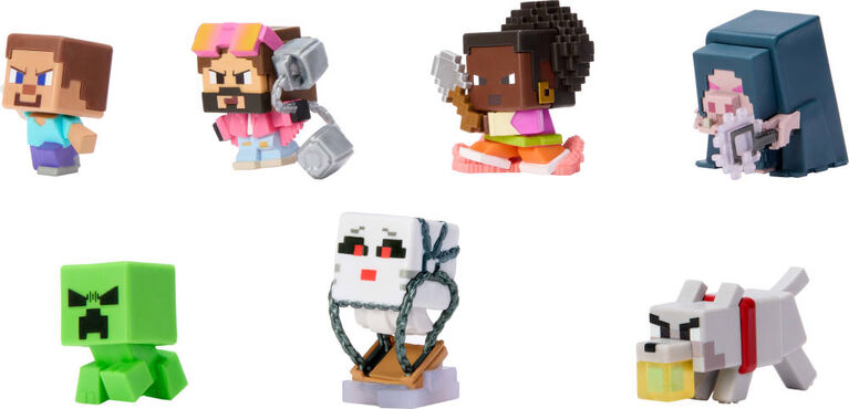 Minecraft Mode MINI Coffret Figurines Coffret Combat Monde Normal