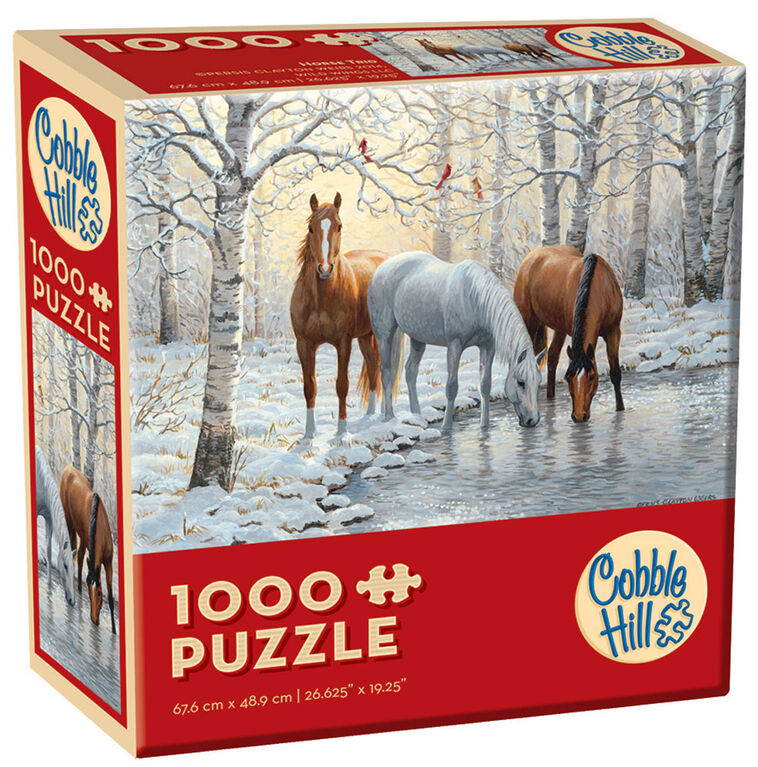 Horse Trio 1000 Piece Puzzle