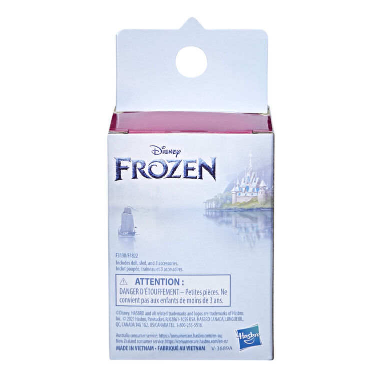 Disney's Frozen 2 Twirlabouts Series 1 Anna Sled to Shop Playset