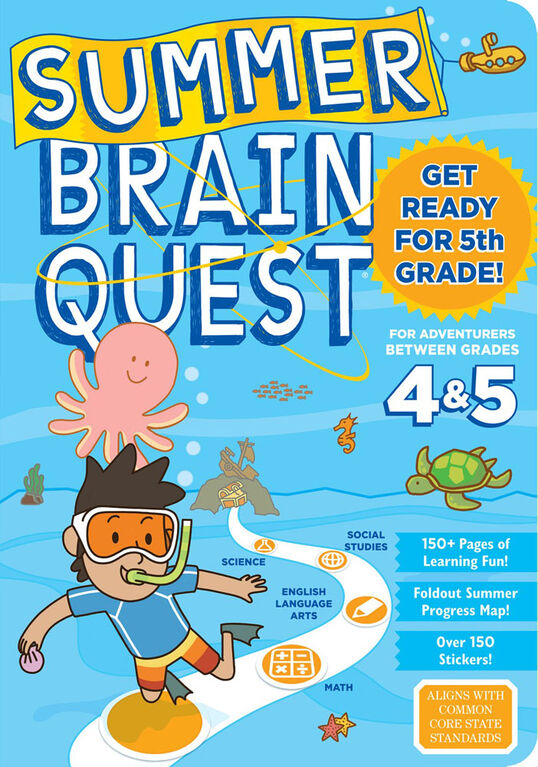 Summer Brain Quest: Between Grades 4 And 5 - English Edition