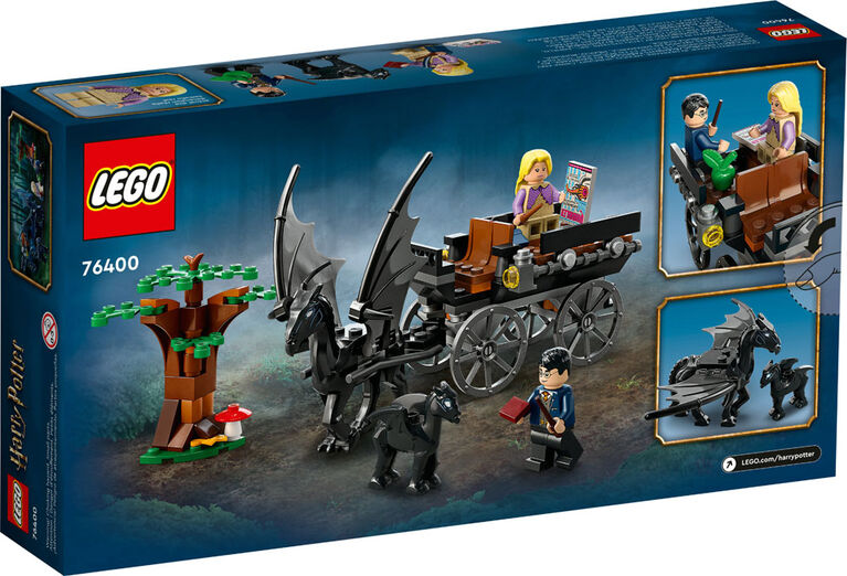 LEGO Harry Potter Hogwarts Carriage and Thestrals 76400 Building Kit (121 Pieces)