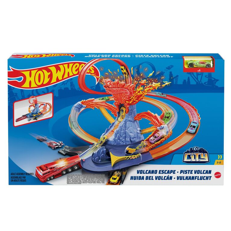 Hot Wheels Volcano Escape Playset