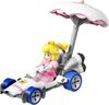 Hot WheelsMariokart Princess Peach B-Dasher & Peach Parasol