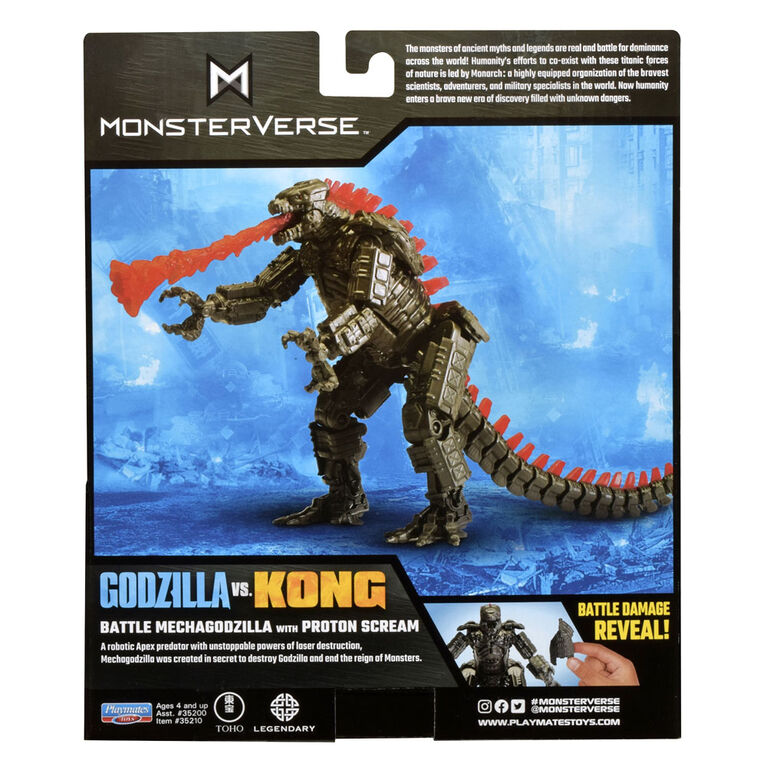 Godzilla x Kong 6"Figure Battle Mechagodzilla with Proton Scream